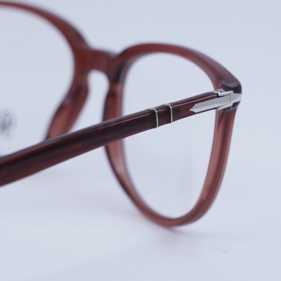 Persol PO3240V 1104 Eyeglasses Bordeaux 52mm Square Frame - Picture 6 of 12